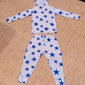 Pink Bamboo Hoodie Jogger Set